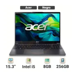 💻 Laptop Acer Aspire Go 15 – 15.3” WUXGA / Intel Core i5 / 8GB RAM / 256GB SSD (Nueva)