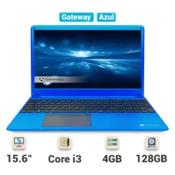 Laptop Gateway GWNC31514-BL 15.6" FHD i3-1115G4 3GHz 4GB RAM 128GB SSD Win 11 Home Azul ( Grado A )