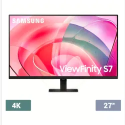 Monitor Samsung 27" ViewFinity S7 4K UHD con HDR10 - Negro