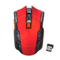 Mouse Inalambrico Gaming. Rojo