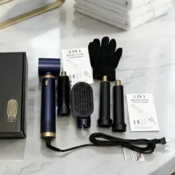 Secador y moldeador de cabello multifuncional.