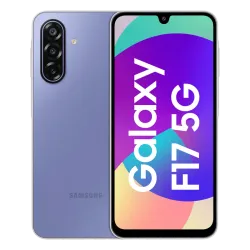 Teléfono Samsung Galaxy F17 EU 4Gb Ram, 128Gb Almacenamiento, Con Cover, Mica y Audífonos - Morado