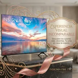 TV Insignia 65 pulgadas MOD. NS-65F501NA24 Televisor SERIE F50 4K UHD SMART TV (FIRE TV AMAZON) CON ALEXA VOICE, NUEVO.