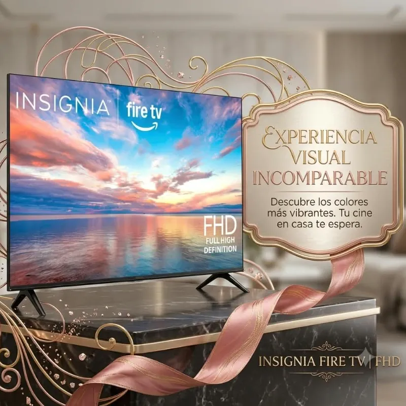 TV Insignia 65 pulgadas MOD. NS-65F501NA24 Televisor SERIE F50 4K UHD SMART TV (FIRE TV AMAZON) CON ALEXA VOICE, NUEVO.