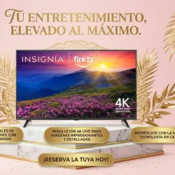 TV / Televisor INSIGNIA 55 pulgadas MOD. NS-55F501NA26 (Año 2026) 4K UHD SMART TV (FIRE TV) con Alexa Voice HDR10 NUEVO EN CAJA.