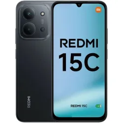 📱 Xiaomi Redmi 15C – 8GB RAM (4GB + 4GB virtual), 128GB – Negro