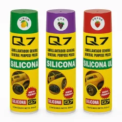 Silicona con aromas para plásticos e interiores.