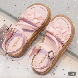 Sandalias de Verano para Niñas con Correa Ajustable