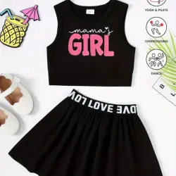 Top sin Mangas Y Falda