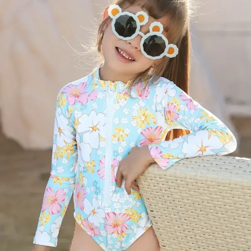Traje de baño de manga larga
