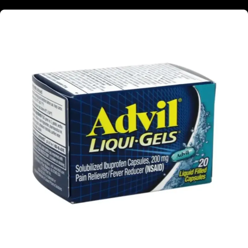 Advil Liqui-Gels analgésico en cápsulas líquidas de 20 unidades