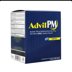 Advil PM Dispenser, 25 x 2 paquetes para alivio nocturno