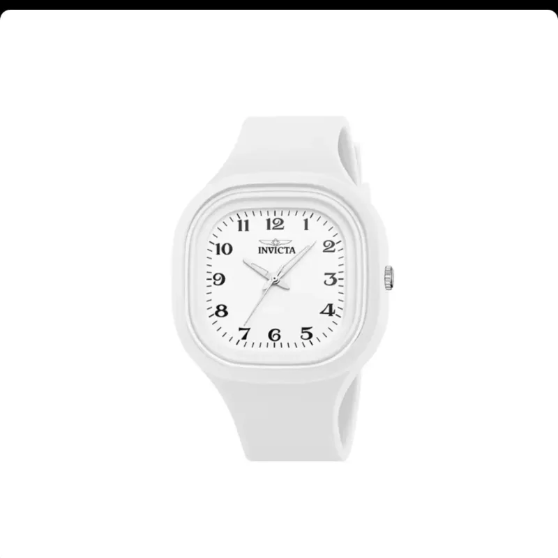 Reloj Invicta Celestial unisex 70386 blanco con caja de 45,3 mm