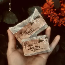 🌱🌼Jabón artesanal de manzanilla