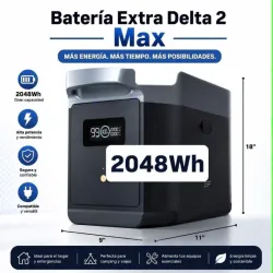 BATERIA EXTRA DE DELTA 2 MAX 2048 Wh*