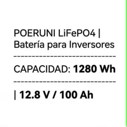 BATERÍA IDEAL PARA INVERSORES*