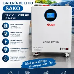 Batería Sako de 10.24 kwh