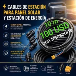CABLE FOTOVOLTAICO PARA INVERSORES, PANEL SOLAR Y ECOFLOW