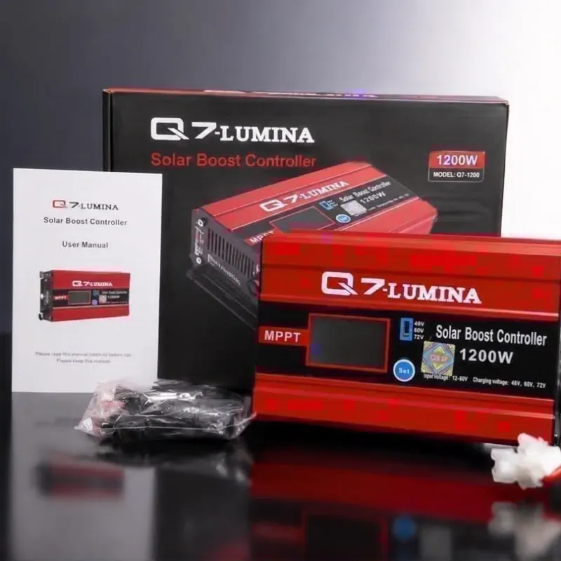 Controlador Solar Boost Q7-LUMINA MPPT 1200W