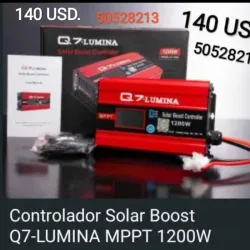 Controlador Solar Boost Q7-LUMINA MPPT 1200W
