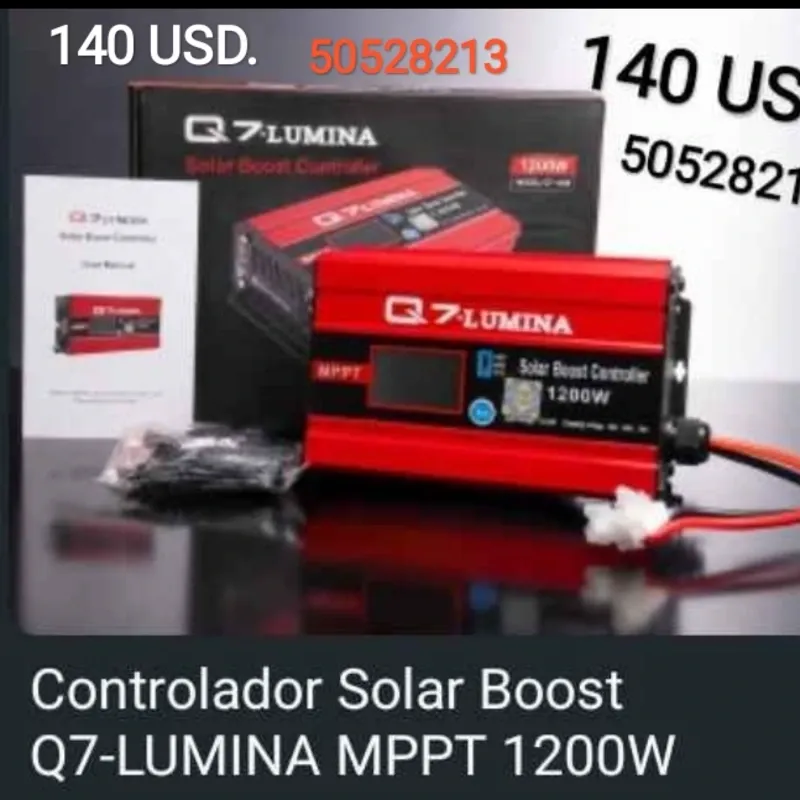 Controlador Solar Boost Q7-LUMINA MPPT 1200W