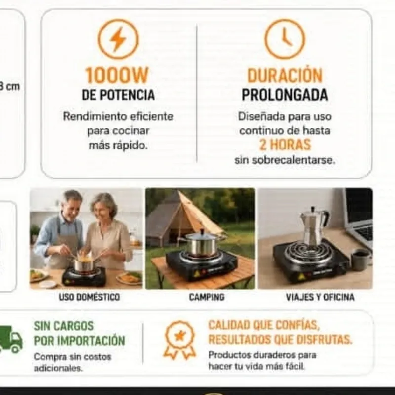 Cosina eléctrica simple