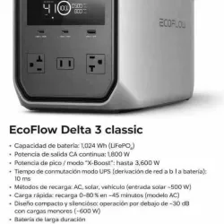 Ecoflow delta 3 clásica