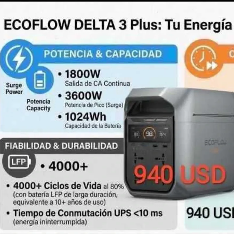 Ecoflow delta 3 plus