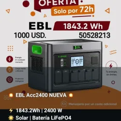 Estación de energía EBL 1843.2 WhatsApp pico 2400
