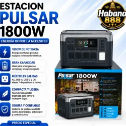 ESTACIÓN DE ENERGÍA PULSAR 1800W