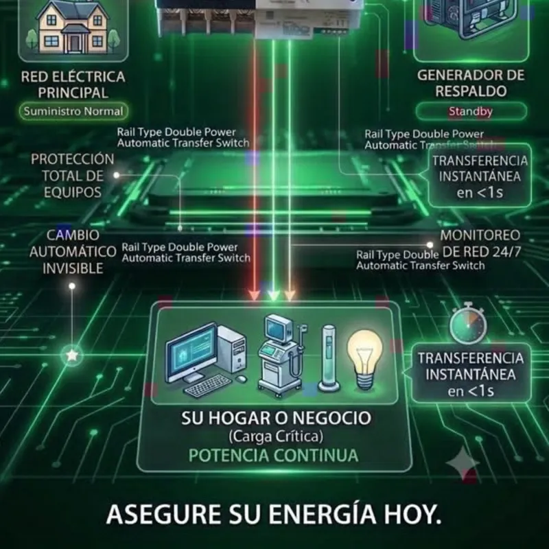 Interruptor de transferencia automática Transfer