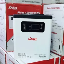 Inversor SAKO 1000w con 2000Wh