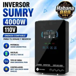⚡ Inversor SUMRY 4000W (24V / 110V)