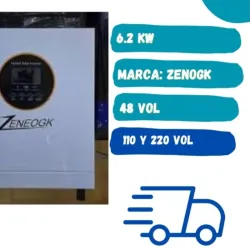 INVERSOR ZENOGK   -capacidad 6.2kw
