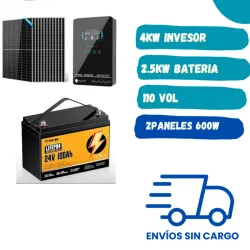 ☀️Kit de 4kw SOLO 110 vol
