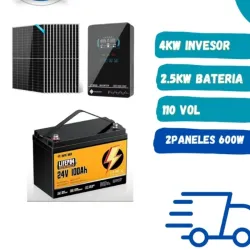 ☀️Kit de 4kw SOLO 110 vol