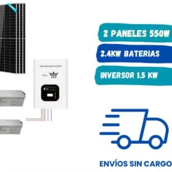 Kit solar 1.5 kw
