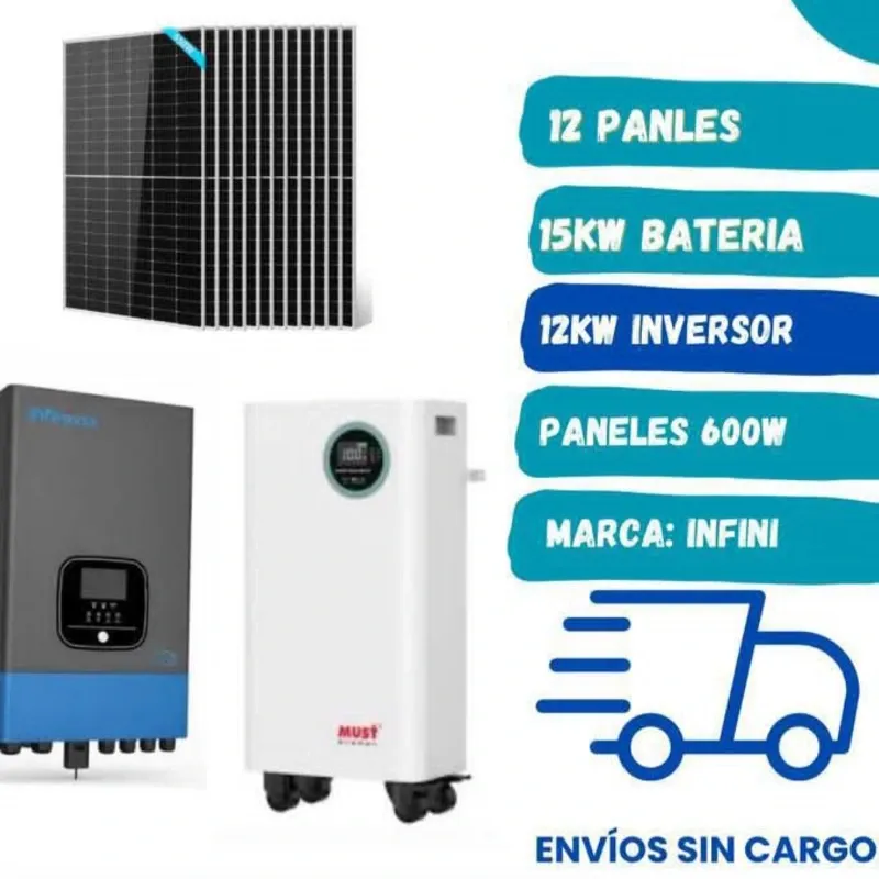 Kit solar 12 Kw
