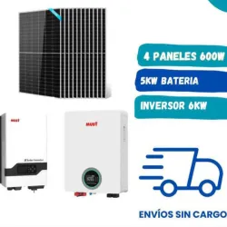 Kit solar 6 kw