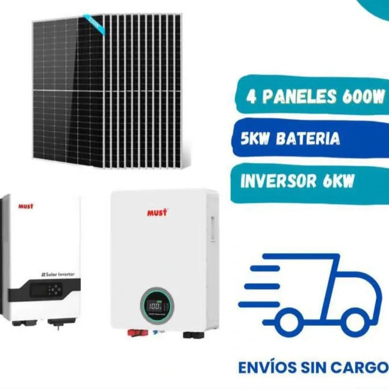 Kit solar 6 kw