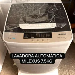 Lavadora automática  milexus 7.5kg