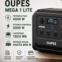 OUPES EXODUS  Potencia continua 2000w