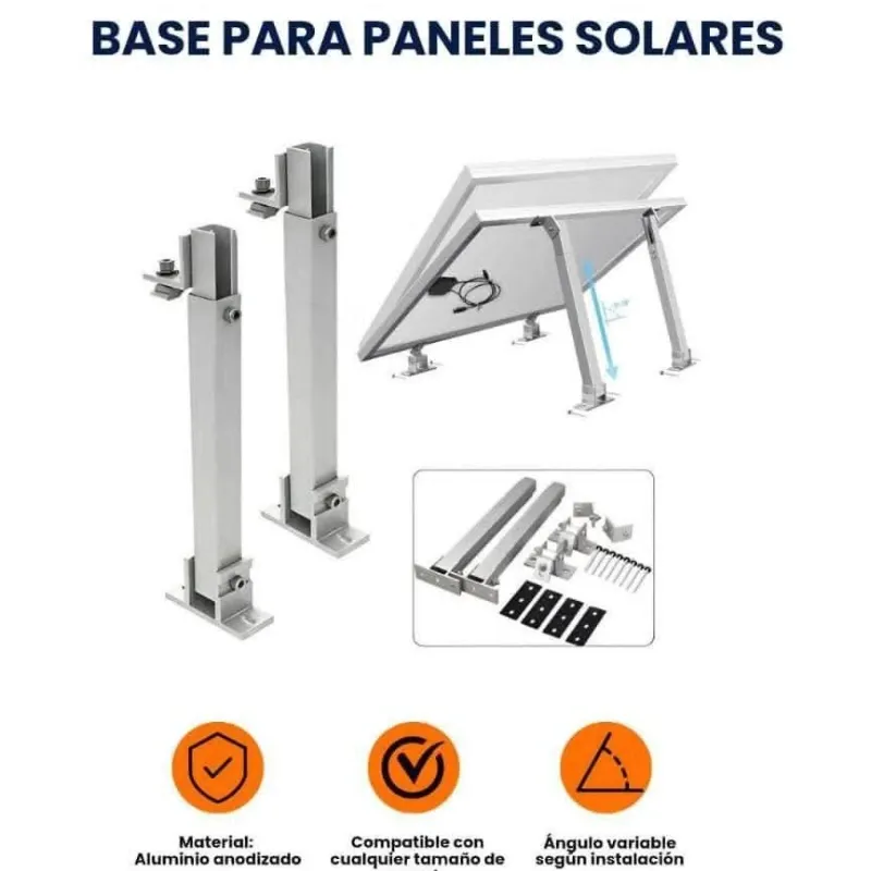 Panel de 450 w  Cable de 10 metros  ECOFLOW Delta 3 clasica