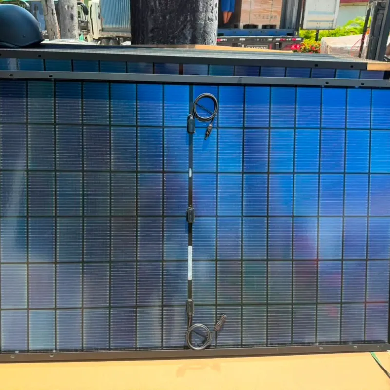 Panel solar 450 w bifaciales