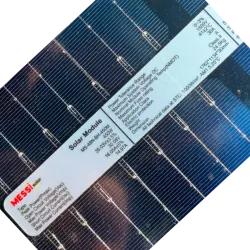 Panel solar 450 w bifaciales