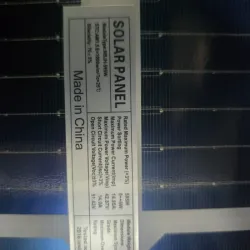 Panel solar bifacial marca Solar  595 w