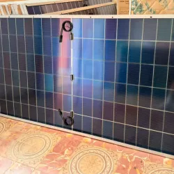 PANEL SOLAR Ja Solar 620W de 16.13A  son BIFACIALES