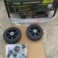 Planta eléctrica 3500 w 110/220 vol con adaptación a gas de la calle