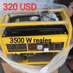 Planta eléctrica 3500 w Adaptable a gas de la calle