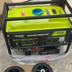 Planta eléctrica 3500 w con motor de arranque, adaptable a gas de la calle